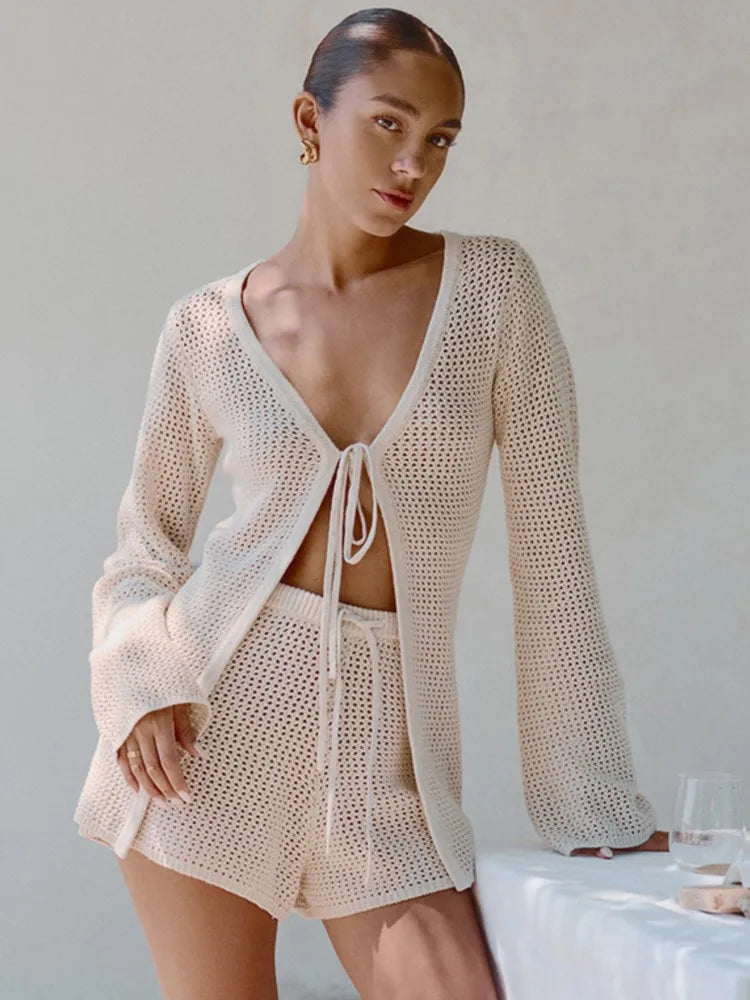 Aovica Printed Resort Matching Set