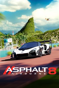 Asphalt 8 Airborne Official Cover Art featuring Lamborghini Veneno